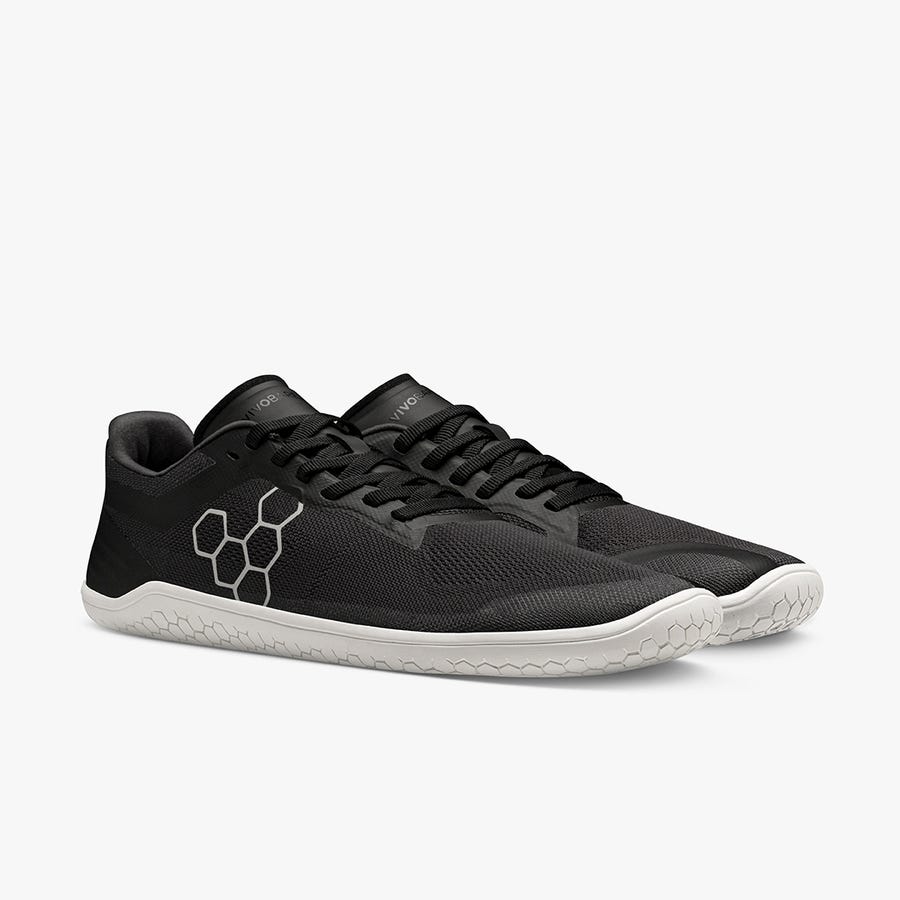 Vivobarefoot Geo Racer II Løbesko Børn Sort | Danmark 0255XYUF